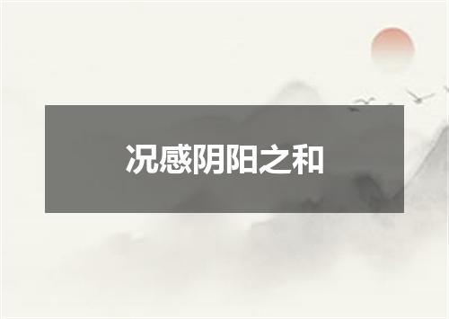 况感阴阳之和