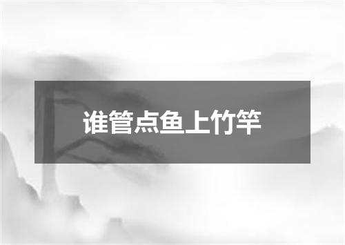 谁管点鱼上竹竿