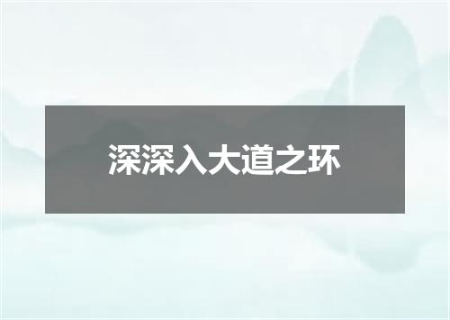 深深入大道之环