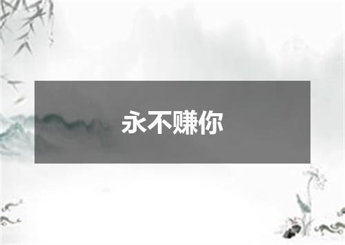永不赚你