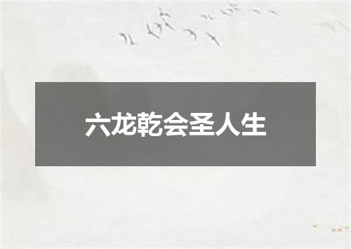 六龙乾会圣人生