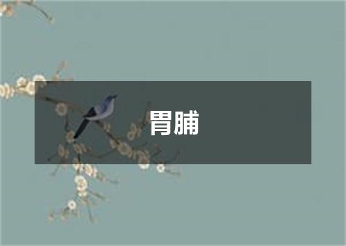 胃脯