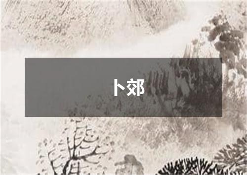 卜郊