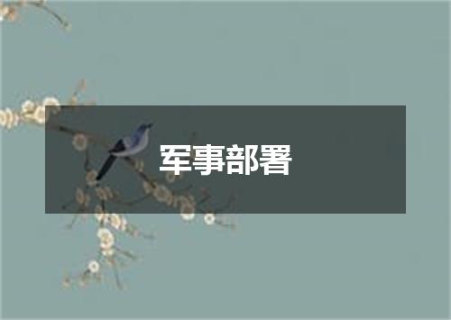 军事部署