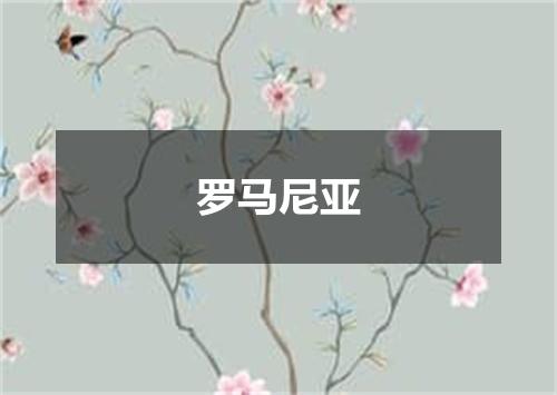 罗马尼亚