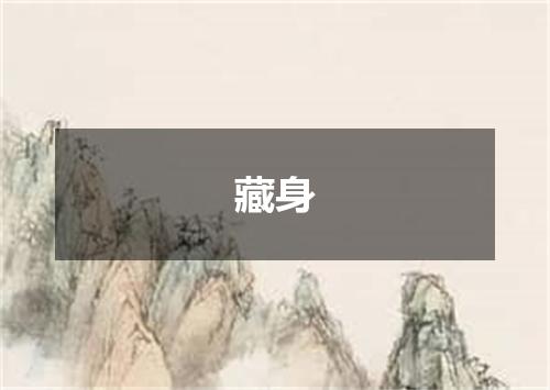 藏身