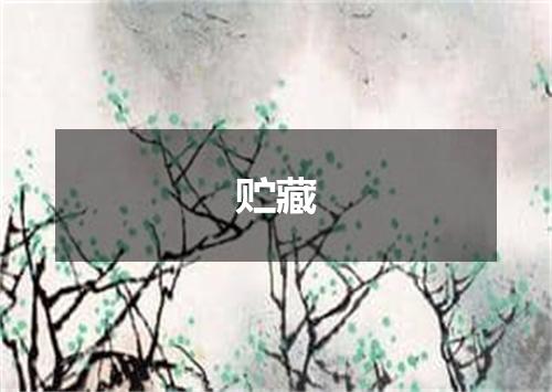 贮藏