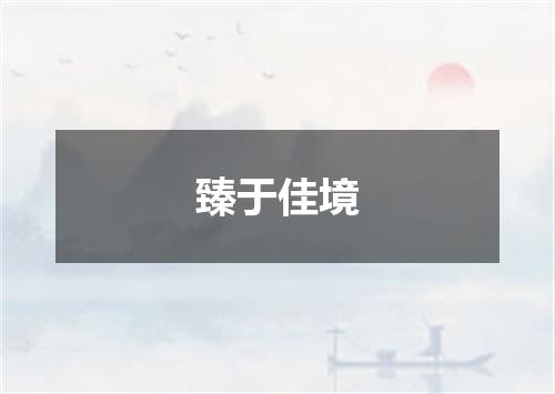 臻于佳境