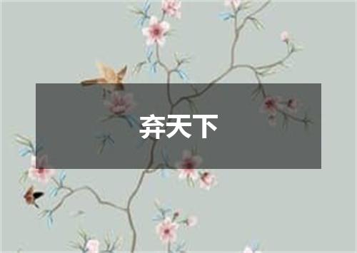 弃天下