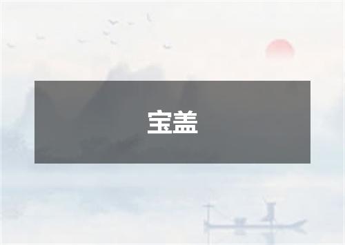 宝盖