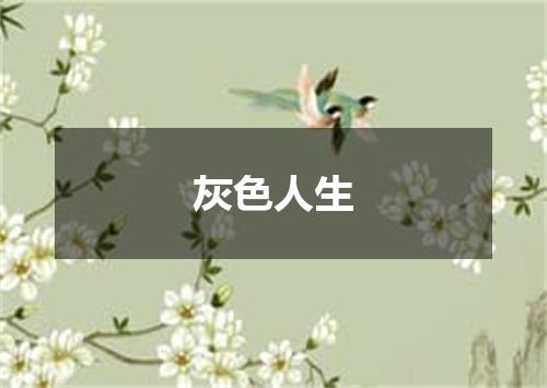 灰色人生