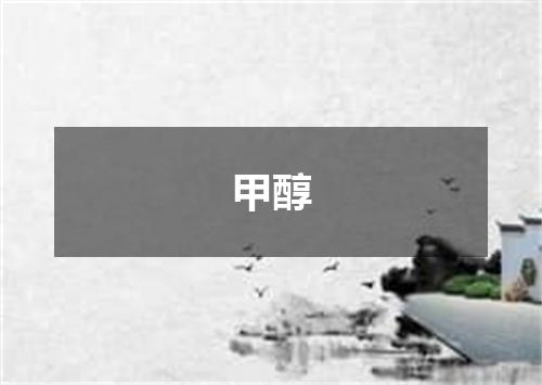 甲醇