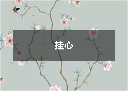 挂心