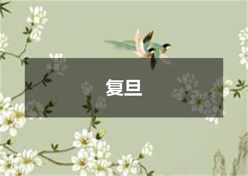 复旦