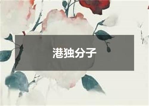 港独分子
