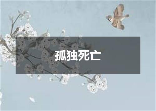 孤独死亡