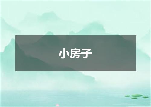 小房子
