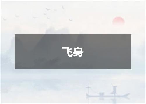飞身