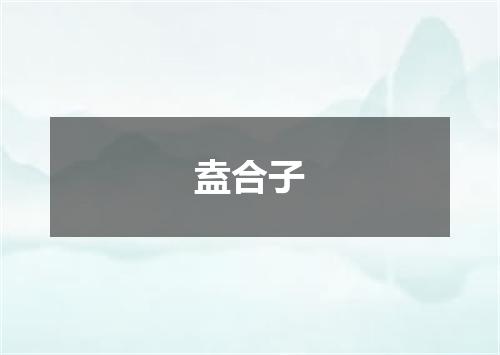 盍合子