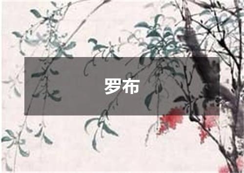 罗布