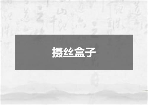 摄丝盒子