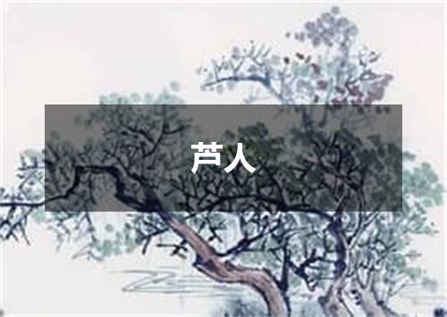 芦人