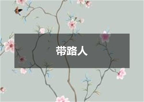 带路人