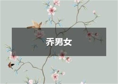 乔男女