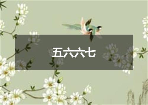 五六六七