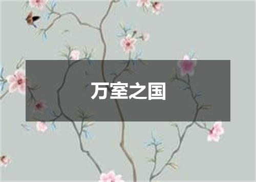 万室之国