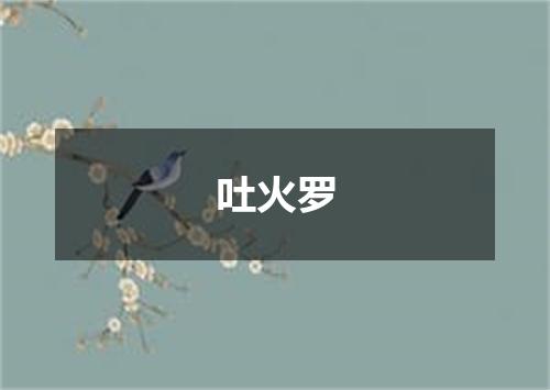 吐火罗