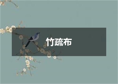 竹疏布