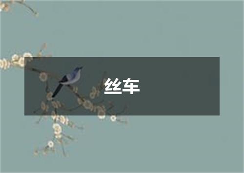 丝车