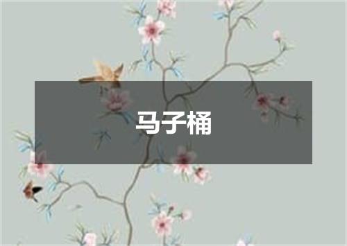 马子桶