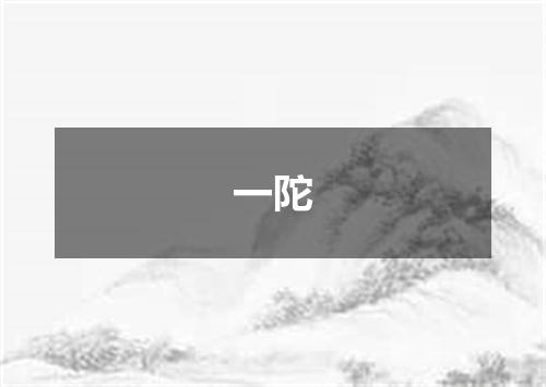 一陀