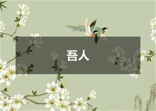 吾人