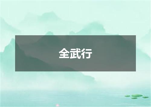 全武行