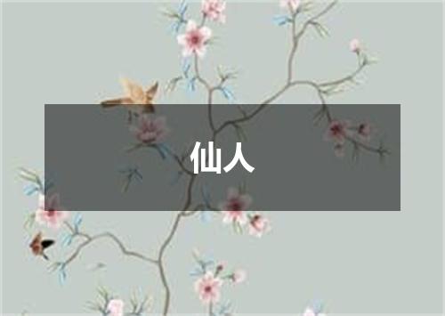 仙人