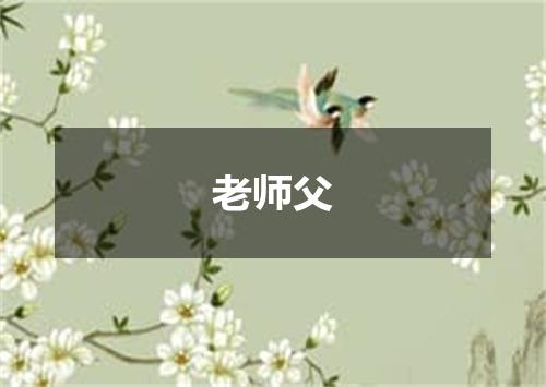 老师父