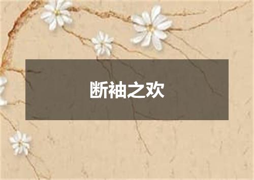 断袖之欢