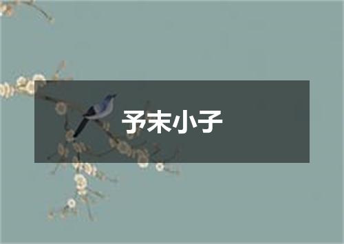 予末小子