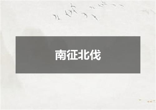 南征北伐