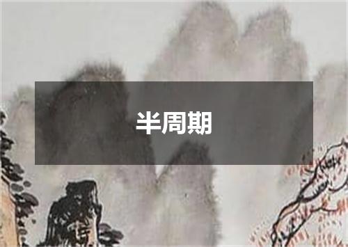 半周期