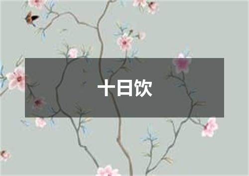 十日饮