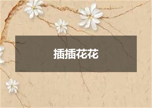 插插花花