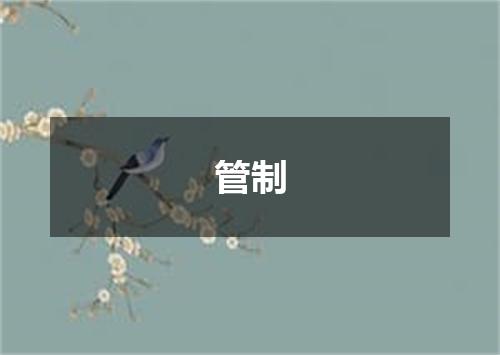 管制