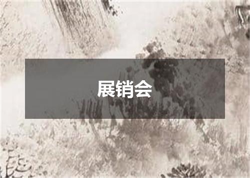 展销会