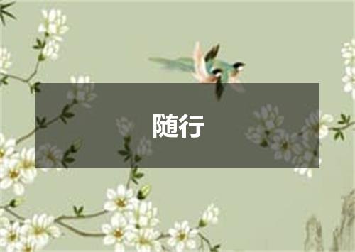 随行