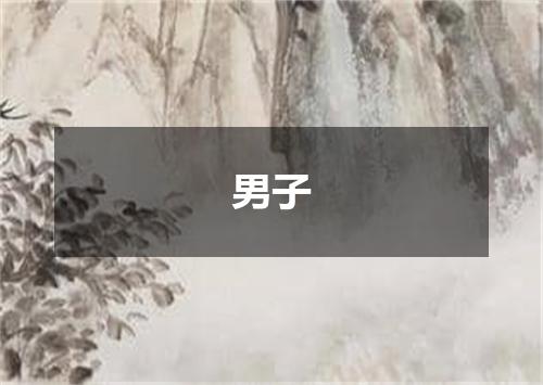 男子