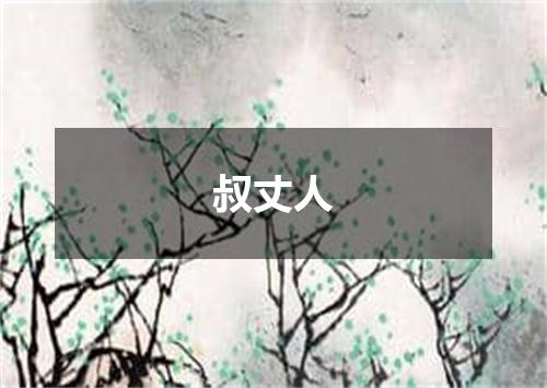 叔丈人